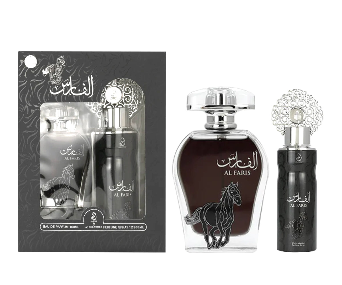 Arabiyat Al Faris EDP 100ML + DEO 200ML  Indian Perfume Lounge | IPL.