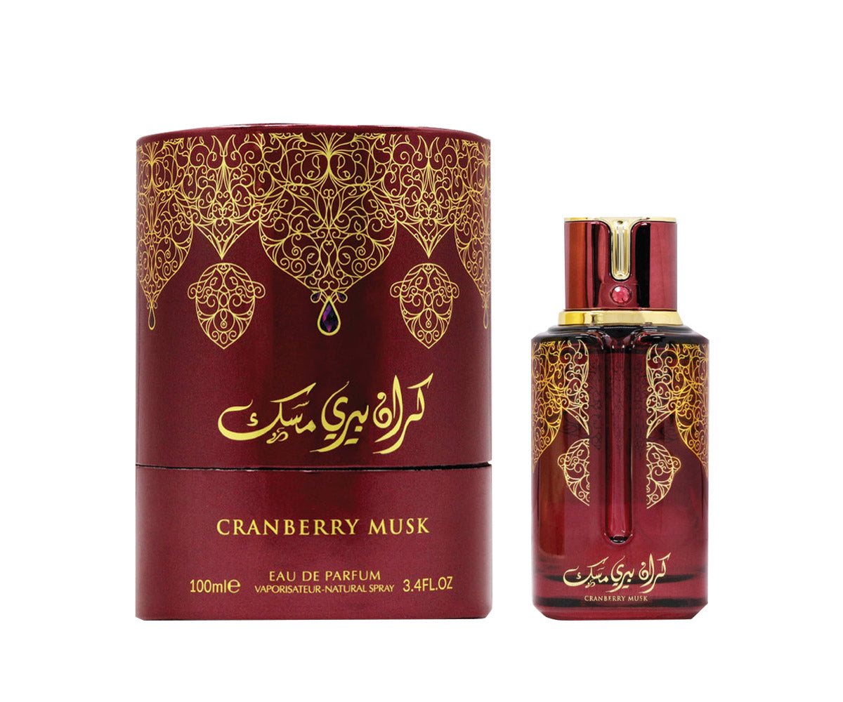 Arabiyat Prestige Cranberry Musk EDP 100ML (Unisex)  Indian Perfume Lounge | IPL.